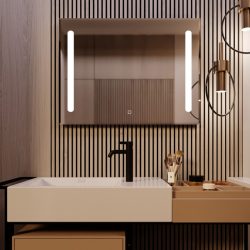 Зеркало MIXLINE "Премьер-эконом" 800*600 (ШВ) сенсорный выключатель