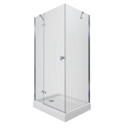 Душевое ограждение "Брава-Хром" 1200*800*2070 прямоугольное