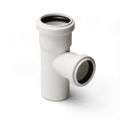 ПП Тройник 50х50х90  бесшумный ПОЛИТЭК (50шт)