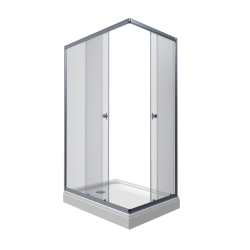 Душевое ограждение "Вента-Хром" 1200*800*2020 прямоугольное