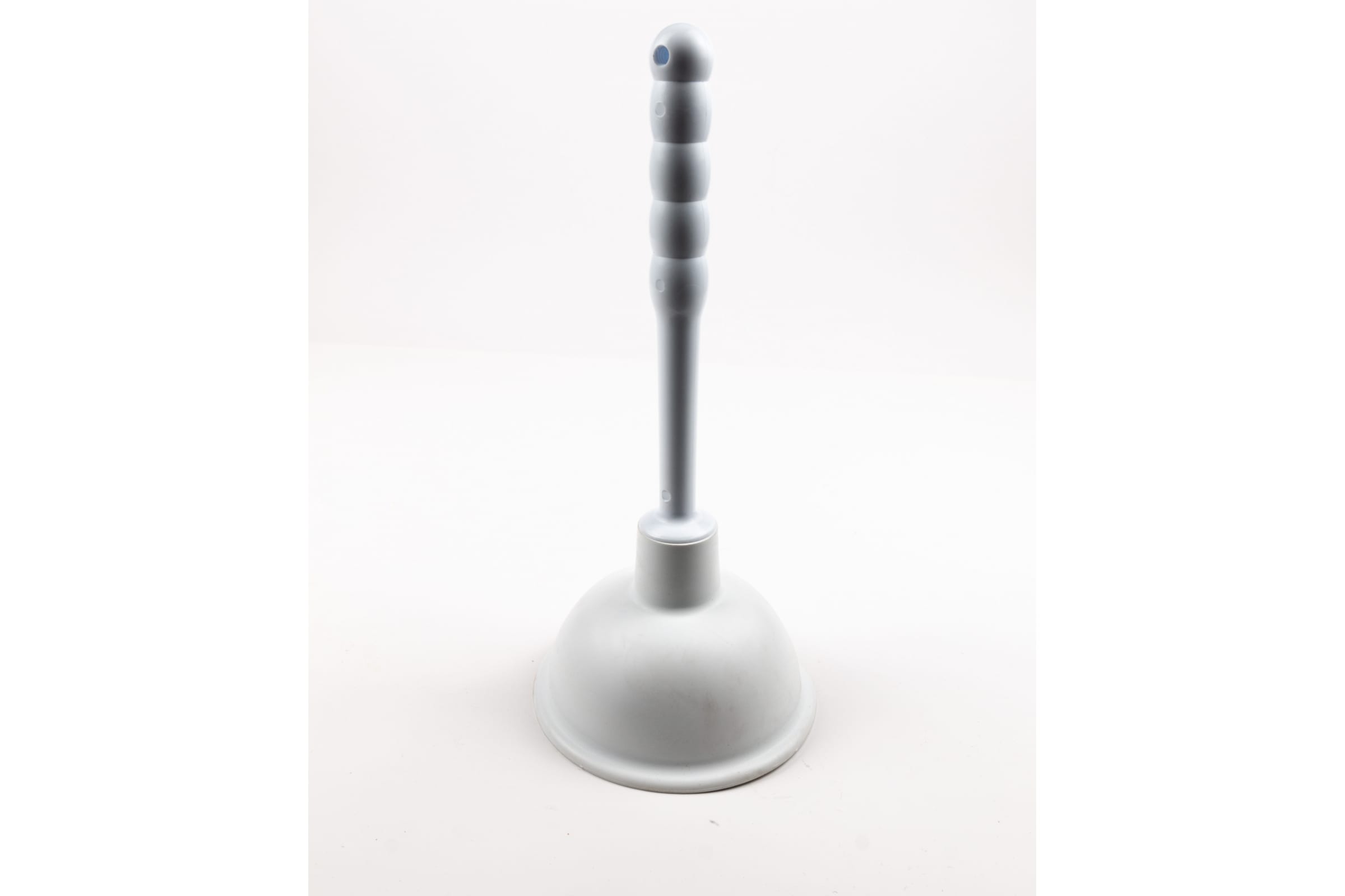 Вантуз конический белый, диам.136 мм, ручка пластмассовая h-319мм