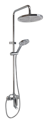 33 Душевая система со смесителем и тропическим душем СВ8733