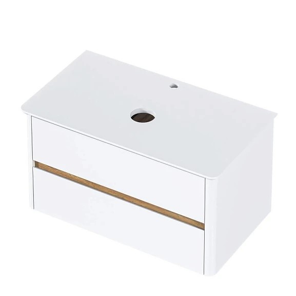 Тумба Monro 80П 2я White