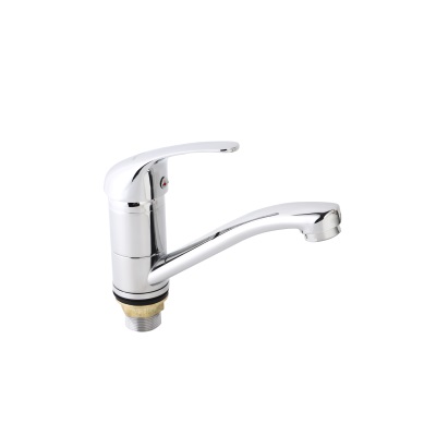 29 Смеситель для кухни средний нос c гайкой  С3129