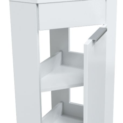 1 Тумба с раковиной Penta 37х37Н 1д. Белый глянец