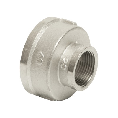 Муфта лат. перех. 40Вх20В никель