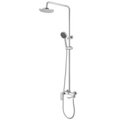 04 Душевая система со смесителем и тропическим душем Люкс А8704