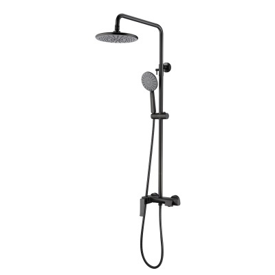 01 Душевая система со смесителем и тропическим душем Люкс А8701