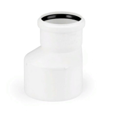 ПП Переходник 110х50 эксцентрический бесшумный ПОЛИТЭК (40шт)