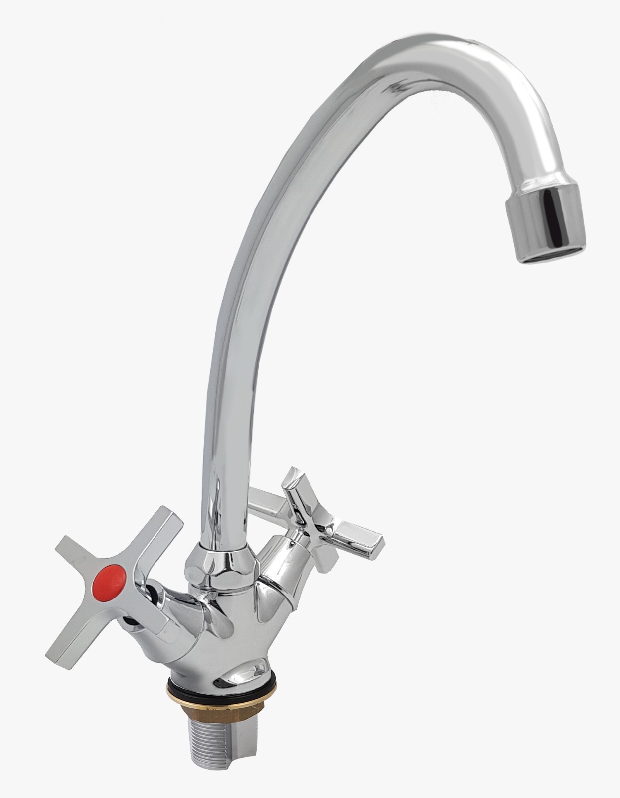 16 Смеситель кухни с гайкой СВ1816