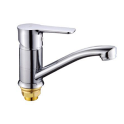 40 Смеситель для кухни средний нос c гайкой  С3140