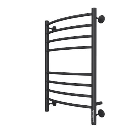 Классик П8 500х800 электро КС 9005 матовый ( new встроен диммер) Полотенцесушитель TERMINUS