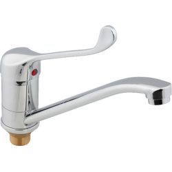 48 Смеситель для кухни с гайкой хирургический СВ4248