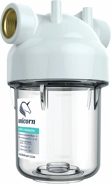 Магистральный фильтр 5" с прозрачным корп. 3/4 KSBP5 34 Unicorn