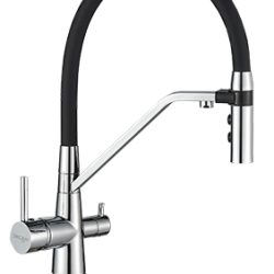 66 Смеситель для кухни + РОДНИК СВ3766 (ХРОМ МАГНИТ)