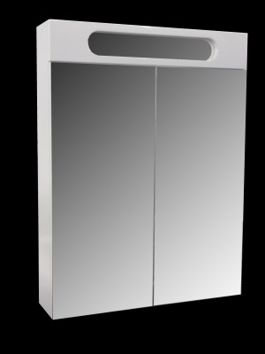 07 Зеркало шкаф Нео 600 (Белый)