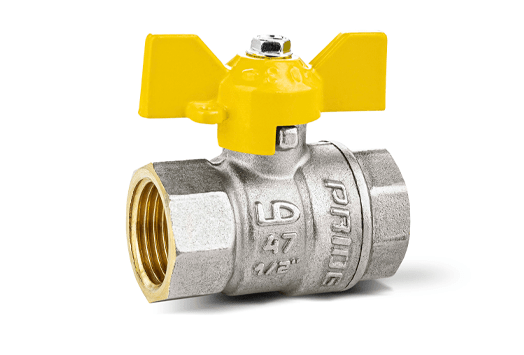 Кран шаровой 1 1/4'' г/г ручка LD Pride ( 47.32.В-В.Р) с биркой