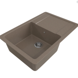 Мойка ML-GMS15 СТАНДАРТ с крылом, терракот (307), 640*505*185мм