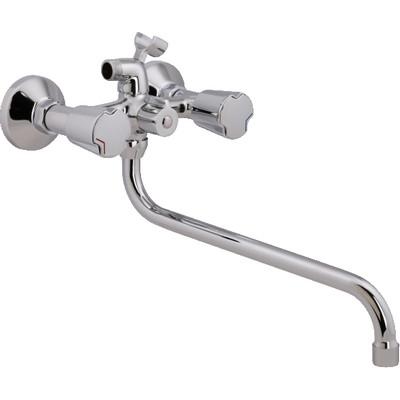 21 Смеситель для ванны с длин. изливом СВ7321