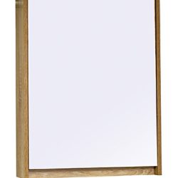 05 Зеркальный шкаф ТОРОНТО 600 цв. дуб сонома светлый (правый)