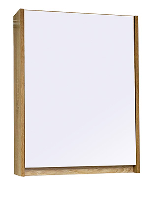 05 Зеркальный шкаф ТОРОНТО 600 цв. дуб сонома светлый (правый)