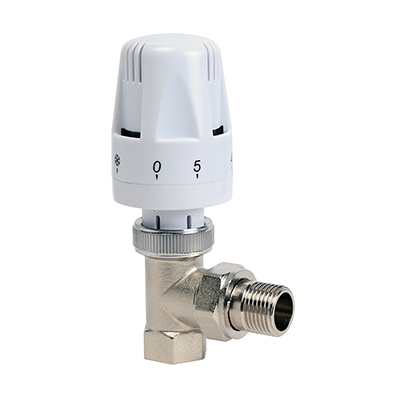 Клапан термостатический с термоголовкой 3/4''  угловой С884