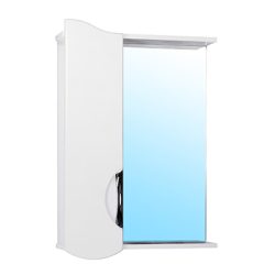 22 Зеркальный шкаф Оскар 50 (белый) лев. VERSAL