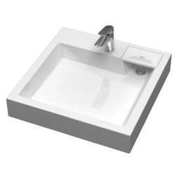 Раковина над стиральной машиной Люкс V61D 60*60