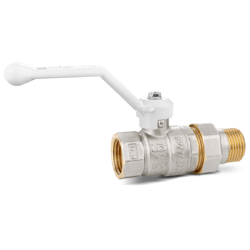 Кран шаровой с американкой (сгоном)  3/4'' рукоятка  LD Pride (47.20.В-ГШ.Р)