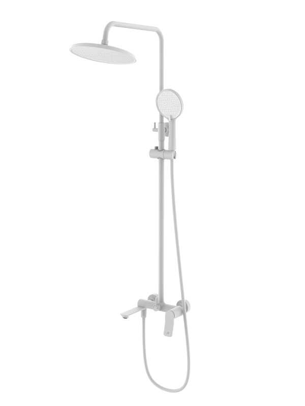 16 Душевая система со смесителем и тропическим душем Люкс А8716