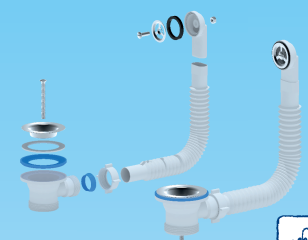 Перелив гибкий Ани д/умыв.с N120SR2 (15 шт)