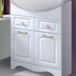 Тумба Классика Эрика 70 ольха белая 2 ящ (ум. Эрика 70)