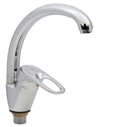 04 Смеситель для кухни с гайкой (утка) СВ4304