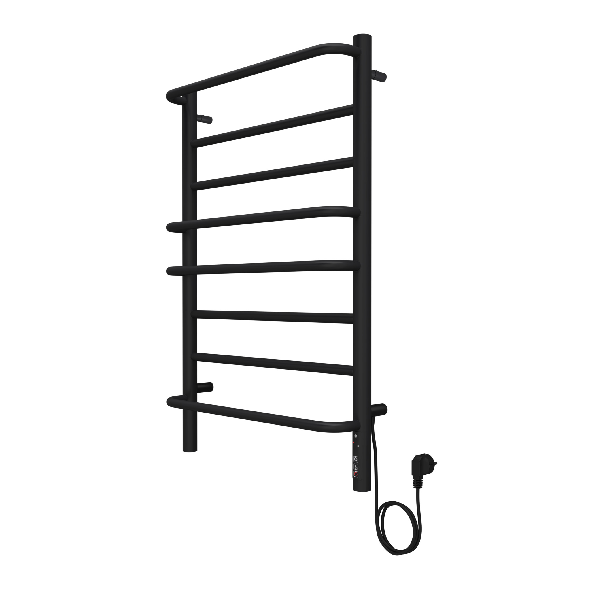 Евромикс П8 500х800 электро КС 9005 матовый ( new встроен диммер) Полотенцесушитель TERMINUS