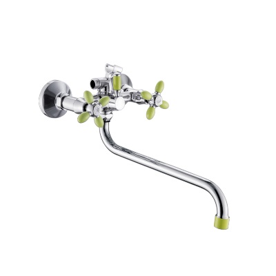 Смеситель унивресальный с круглым изливом (салатовый) B22-071E (Potato)