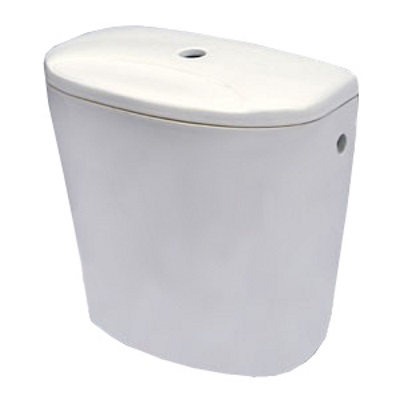 Бачок Универсал под кнопку нижн.подвод (меж.ос. 130 мм)