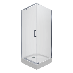 Душевое ограждение "Терра-Хром" 900*900*2020 квадратное