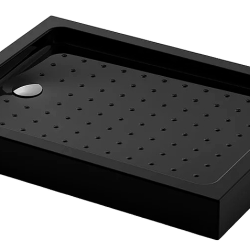 Акриловый поддон Veconi TZ-54B арт. TZ54B-12090-C5 акрил.(черн.,прямоуг.)