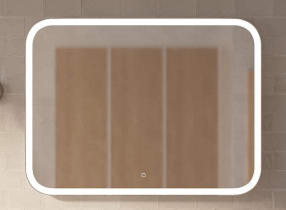 Зеркало MIXLINE "Стив" 915*685 (ШВ) сенсорный выключатель, светодиодная подсветка