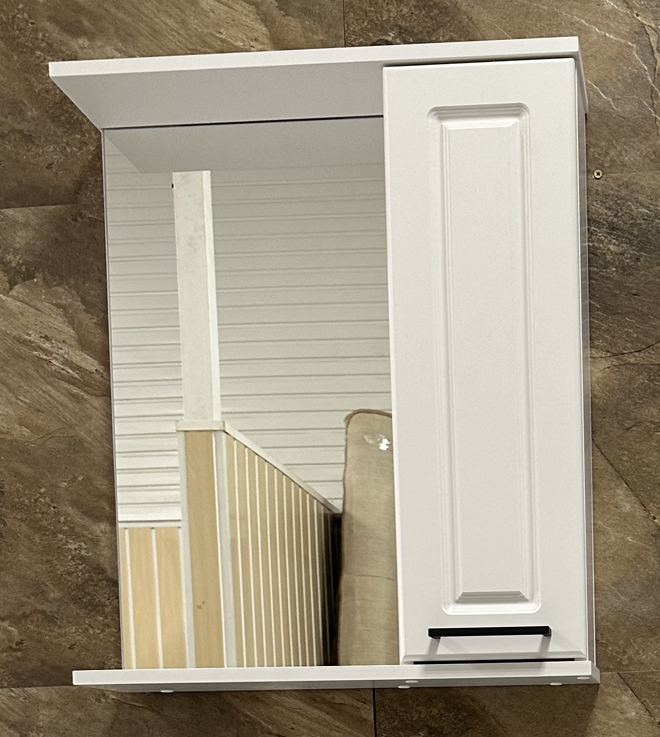 1 Шкаф зеркальный  "Дионис 700" 1 створка