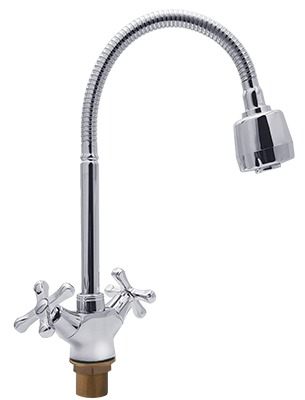 17 Смеситель для кухни с гибким изливом СВ1517