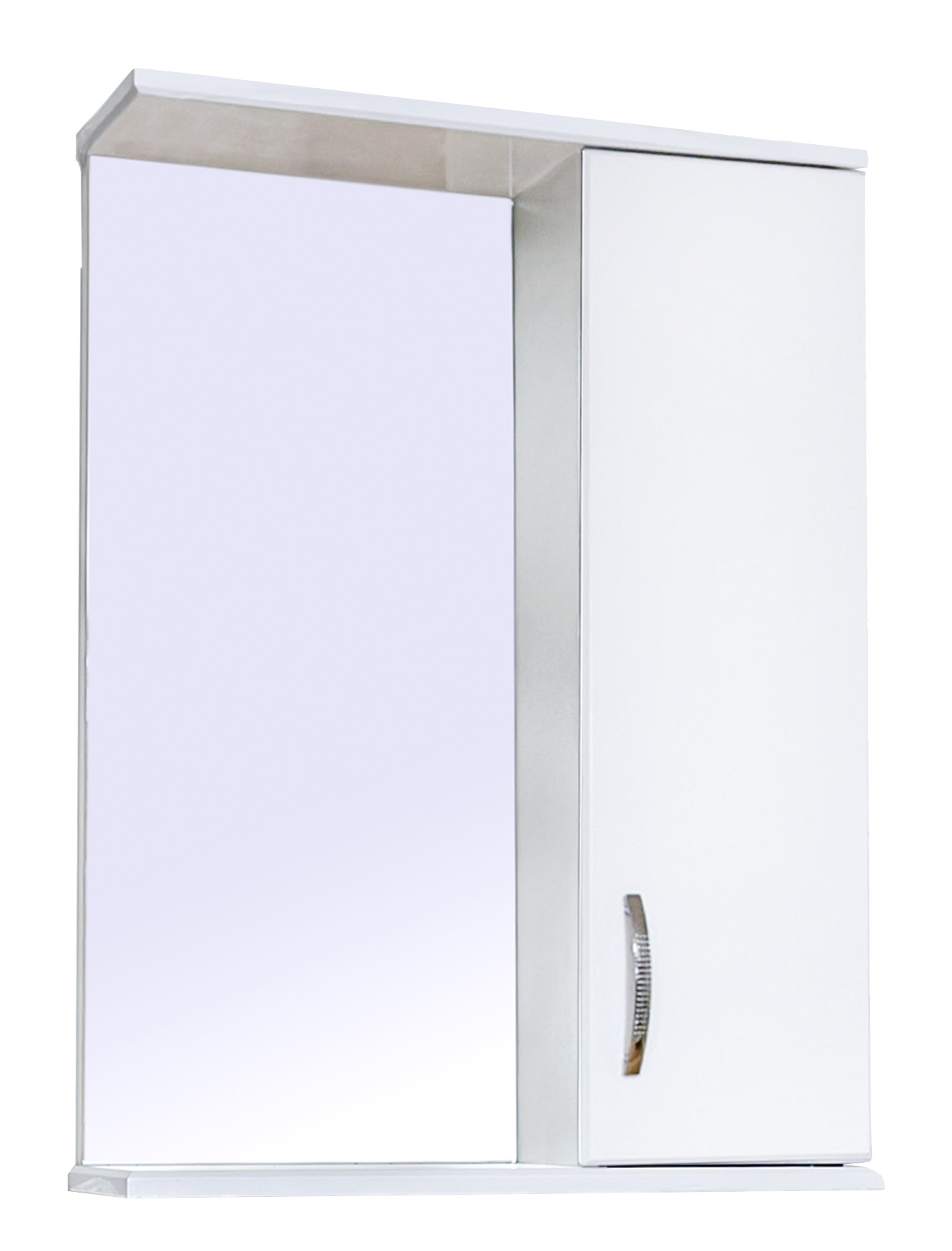 02 Зеркальный шкаф БАЛИ 500 (левое)