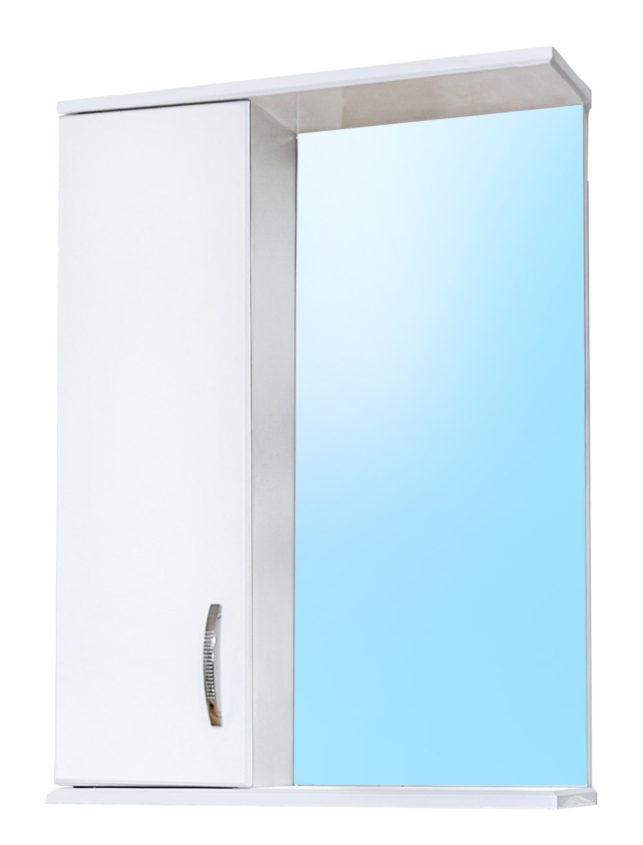 02 Зеркальный шкаф БАЛИ 500 (левое)