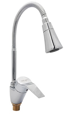 63 Смеситель для кухни с гибким изливом СВ4563