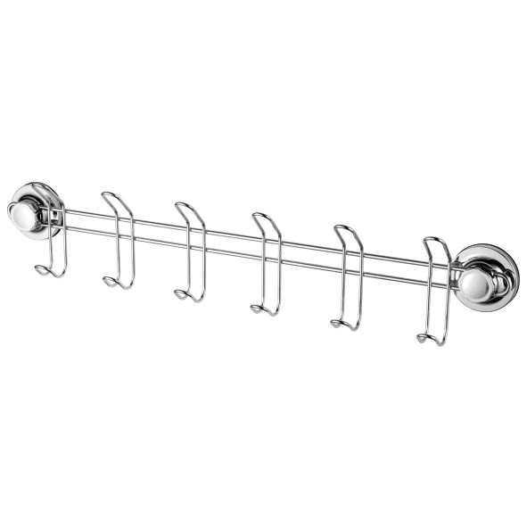 Планка с 6-ю крючками на присосках Л3716-6