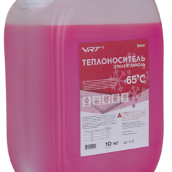 Теплоноситель VRT (этиленгликоль) -65 10 кг розовый