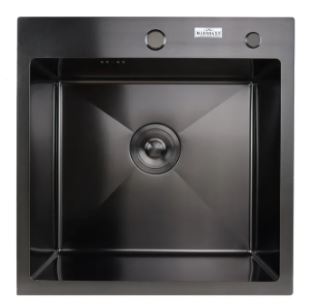Мойка нерж.премиум класса B5050-R  Графит "MARRBAXX" с круглым  отверстием