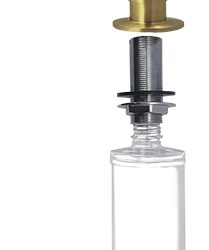 Дозатор для моющего средства 500 мл ( мат.золото ) А80-4