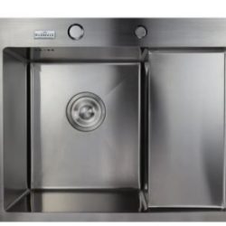 Мойка нерж.премиум класса C5848L-R Сатин "MARRBAXX"с круглым отверстием