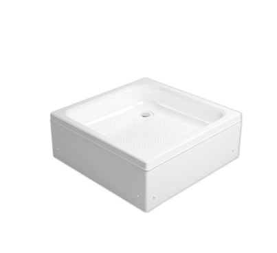Поддон квадрат 0,8*0,8*0,15 "Universal S" акрил d 50 (каркас+экран) выс.30